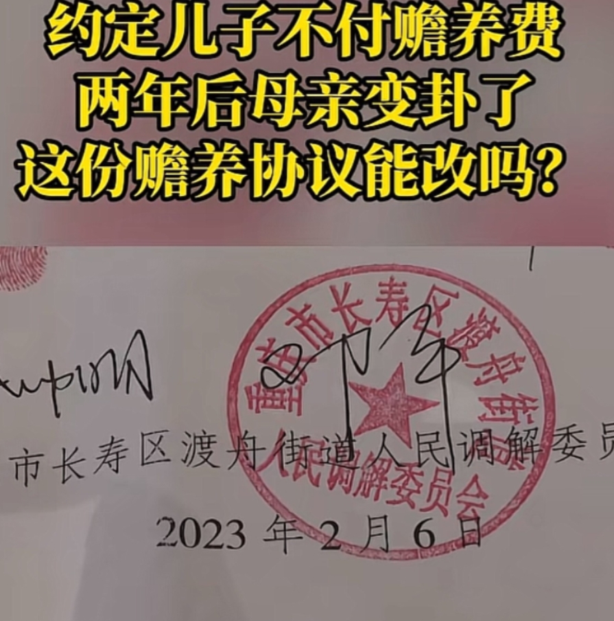 95000元存款换赡养权