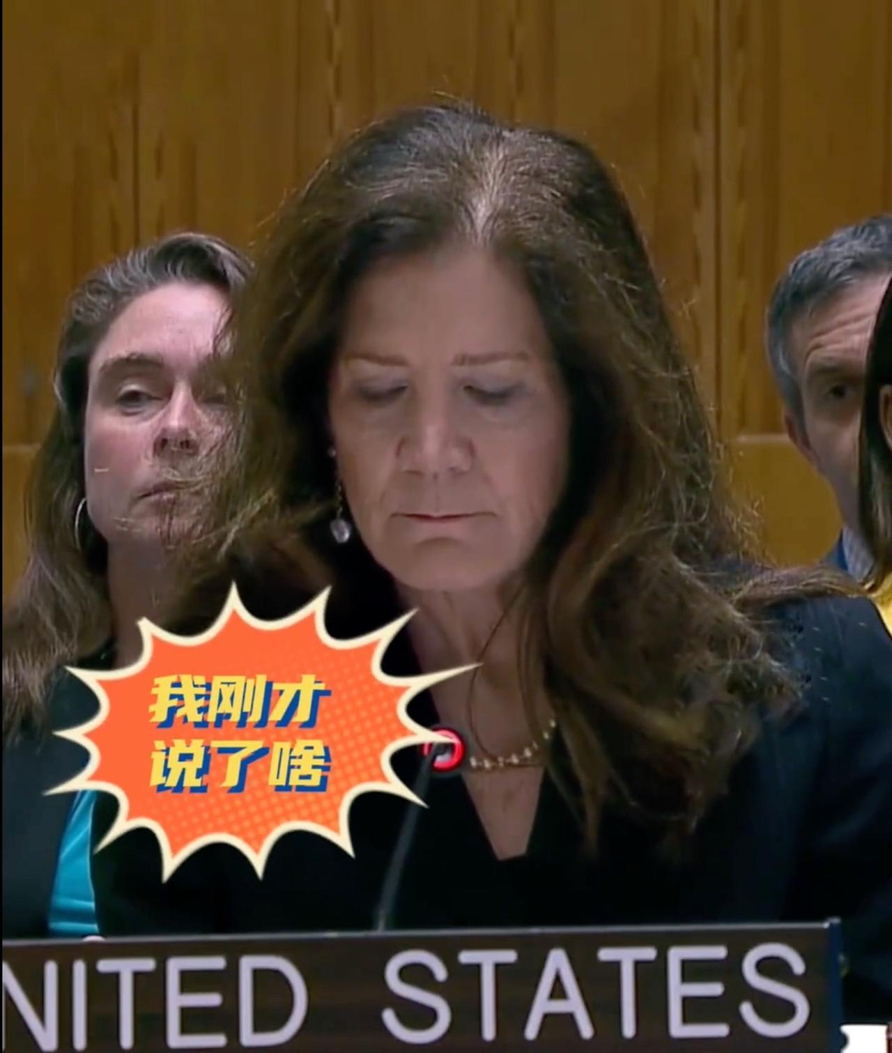 美代表口误大翻车！联合国会上痛批以色列‘散布恐怖’秒变脸