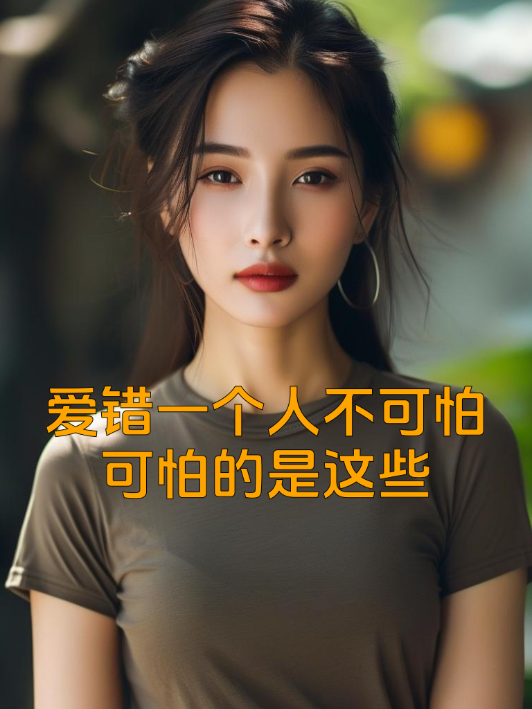 爱错人不可怕