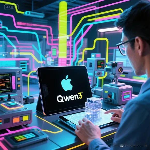 炸裂！阿里通义千问Qwen3全系适配苹果MLX