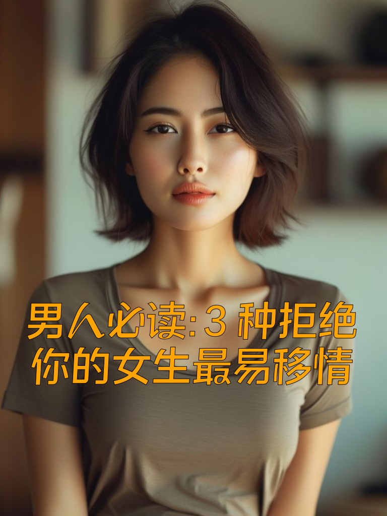 警惕！这3类拒绝你的女生最容易变心