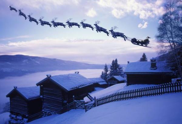 It's less blurry than the UFO pics, just saying. Credit: Per Breiehagen / Getty