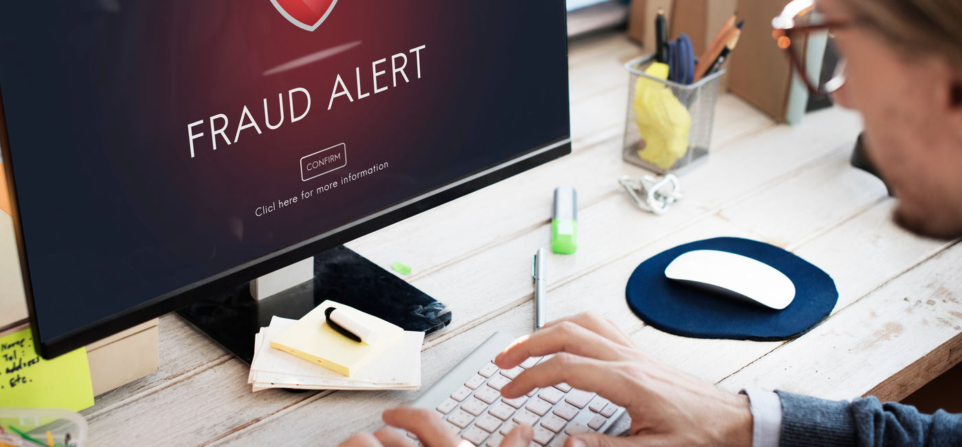 Image: Fraud alert notification. 